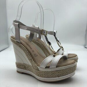 Prativerdi Wedge sandal sz 36 Italy made sz 5.5